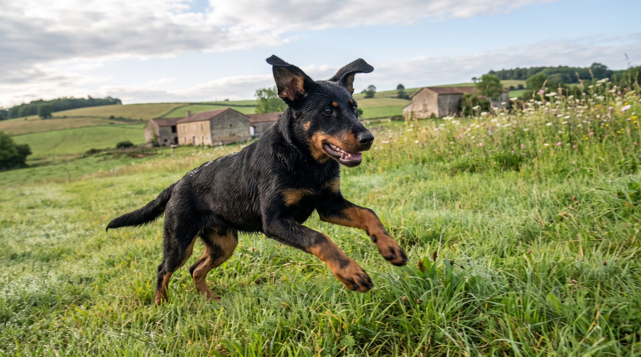 À quel âge un beauceron se calme-t-il ?