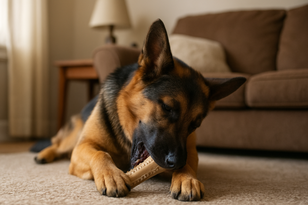 À quel âge un beauceron se calme-t-il ?