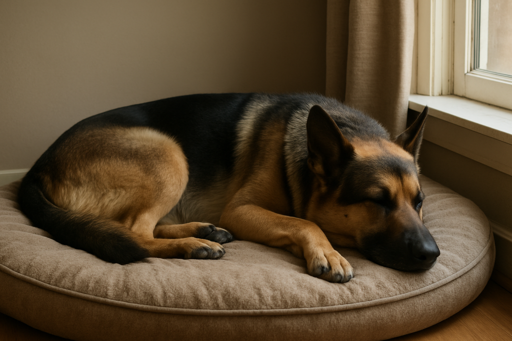 À quel âge un beauceron se calme-t-il ?